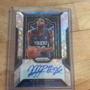 Michell Robinson RC Autograph Fast Break Prizm